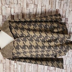 Joseph A Patterned Open Front  Cardigan